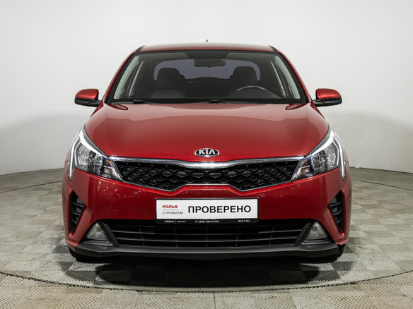 2020 Kia Rio IV Рестайлинг, красный, 1475900 рублей - вид 1