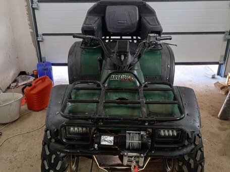 2001 Arctic Cat 500 Series, зелёный, 375000 рублей, вид 3