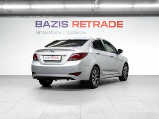 2016 Hyundai Solaris I Рестайлинг, серебристый, 1099000 рублей, вид 5
