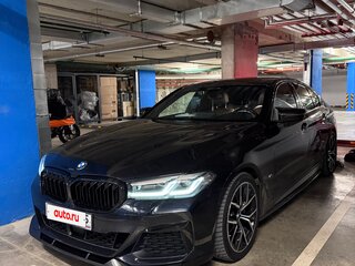 2021 BMW 5 серии 530i VII (G30/G31/G38) Рестайлинг, чёрный, 4500000 рублей, вид 1