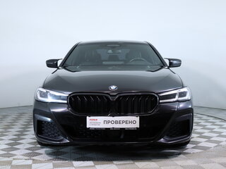 2020 BMW 5 серии 530d xDrive VII (G30/G31/G38) Рестайлинг, чёрный, 4500000 рублей, вид 2