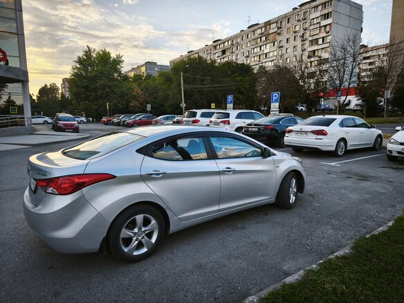 2012 Hyundai Elantra V (MD), серебристый - вид 6