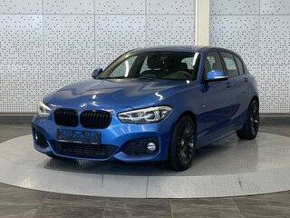 2019 BMW 1 серии 118i II (F20/F21) Рестайлинг 2, синий, 1400000 рублей, вид 3