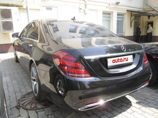 2019 Mercedes-Benz S-Класс 560 Long VI (W222, C217) Рестайлинг, чёрный, 5404000 рублей, вид 4