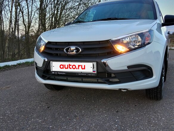 2025 Lada (ВАЗ) Granta I Рестайлинг, белый, 890000 рублей - вид 1