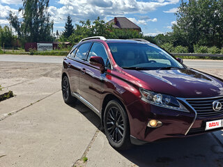 2013 Lexus RX 350 III Рестайлинг, красный, 2380000 рублей, вид 3
