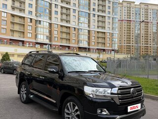 2015 Toyota Land Cruiser 200 Series Рестайлинг 2, чёрный, 6200000 рублей, вид 2