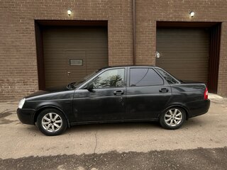 2008 Lada (ВАЗ) Priora I, чёрный, 170000 рублей, вид 2