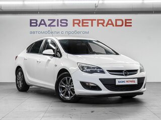 2014 Opel Astra J Рестайлинг, белый, 689000 рублей, вид 3