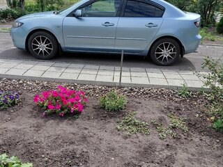 2008 Mazda 3 I (BK) Рестайлинг, голубой, 560000 рублей, вид 4