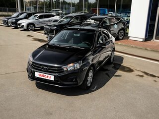 2020 Lada (ВАЗ) Vesta I, чёрный, 995000 рублей, вид 3