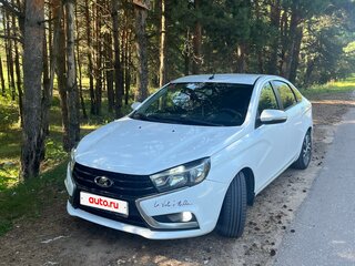 2018 Lada (ВАЗ) Vesta I, белый, 990000 рублей, вид 2