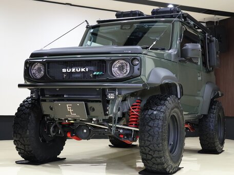2023 Suzuki Jimny Sierra IV, зелёный, 2100000 рублей, вид 2