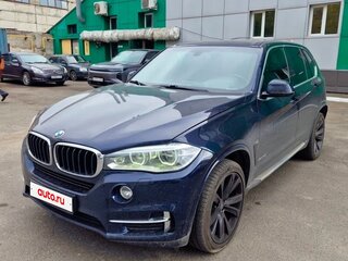 2014 BMW X5 50i III (F15), синий, 2195000 рублей, вид 1