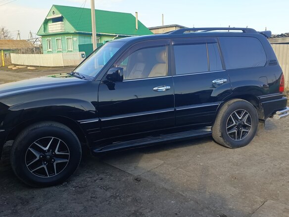 2003 Lexus LX 470 II Рестайлинг, чёрный, 2300000 рублей - вид 4
