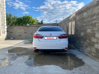 2014 Toyota Camry VII (XV50) Рестайлинг, белый, 1650000 рублей, вид 3
