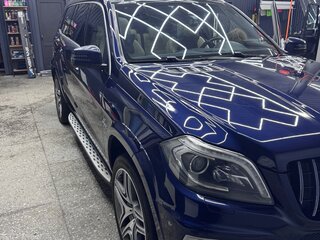 2015 Mercedes-Benz GL-Класс AMG 63 AMG, синий, 3500000 рублей, вид 3