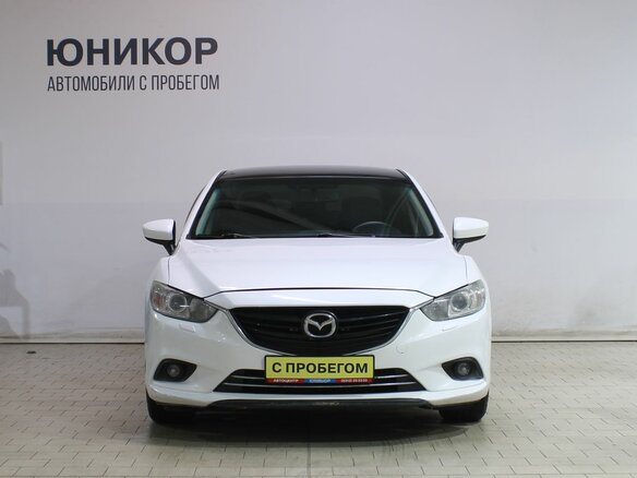 2013 Mazda 6 III (GJ), белый - вид 4