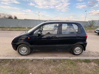 2008 Daewoo Matiz I Рестайлинг, синий, 100000 рублей, вид 4
