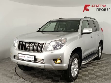 2010 Toyota Land Cruiser Prado 150 Series, серебристый, 2265000 рублей, вид 3