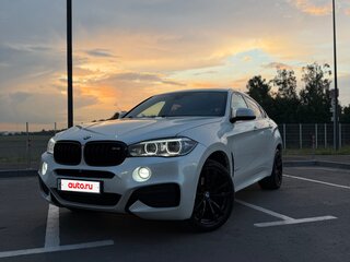 2016 BMW X6 40d II (F16), белый, 3699000 рублей, вид 2