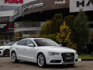 2014 Audi A5 I (8T) Рестайлинг, белый, 2098000 рублей, вид 2
