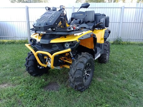 2024 Stels ATV-650 Guepard Trophy, жёлтый, 899000 рублей, вид 2