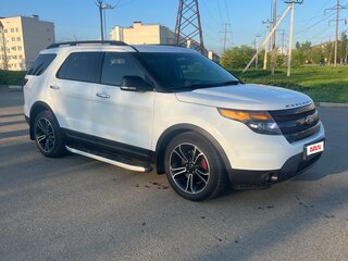 2013 Ford Explorer Sport V, белый, 1850000 рублей, вид 3