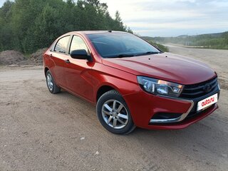 2019 Lada (ВАЗ) Vesta I, красный, 750000 рублей, вид 3
