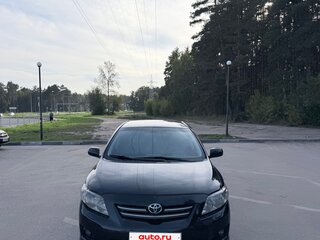 2007 Toyota Corolla X (E140, E150), чёрный, 750000 рублей, вид 1