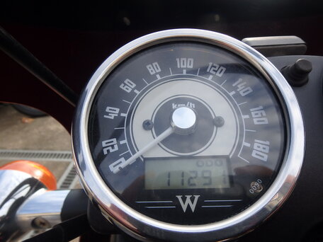 2012 Kawasaki W 800, пурпурный, 560000 рублей, вид 5