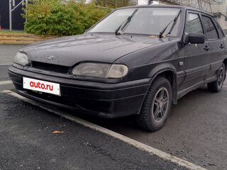 2008 Lada (ВАЗ) 2115, чёрный, 145000 рублей, вид 1
