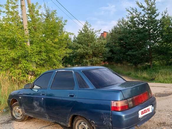 2000 Lada (ВАЗ) 2110, синий - вид 1