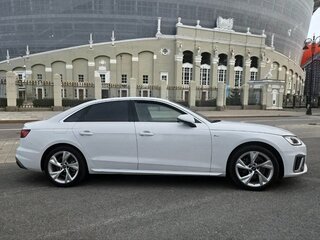 2022 Audi A4 35 TDI V (B9) Рестайлинг, белый, 4450000 рублей, вид 3