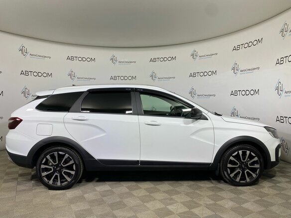2024 Lada (ВАЗ) Vesta SW Cross I Рестайлинг (NG), белый - вид 4