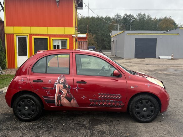 2007 Nissan Micra III (K12), пурпурный, 343000 рублей - вид 16