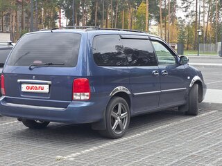 2002 Kia Carnival I Рестайлинг, синий, 855000 рублей, вид 4