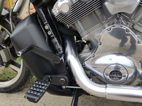 2012 Harley-Davidson V-Rod Muscle, чёрный, 1190000 рублей - вид 19