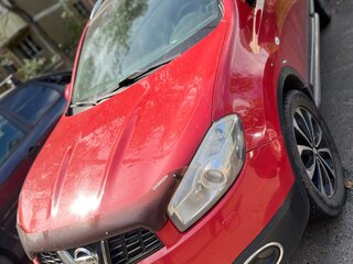 2011 Nissan Qashqai I Рестайлинг, красный, 750000 рублей, вид 3