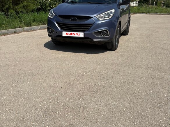 2014 Hyundai ix35 I Рестайлинг, синий, 1180000 рублей - вид 2