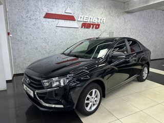 2020 Lada (ВАЗ) Vesta I, чёрный, 1065000 рублей, вид 1
