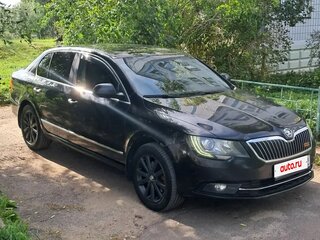 2013 Skoda Superb DSG II Рестайлинг, чёрный, 1130000 рублей, вид 3