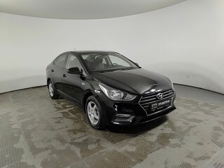 2019 Hyundai Solaris II, чёрный, 1350000 рублей, вид 3