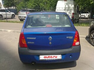 2009 Renault Logan I, синий, 265000 рублей, вид 5