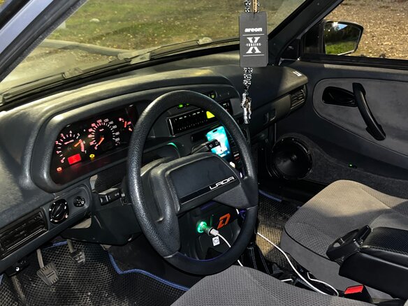 2009 Lada (ВАЗ) 2115, голубой, 215000 рублей - вид 7