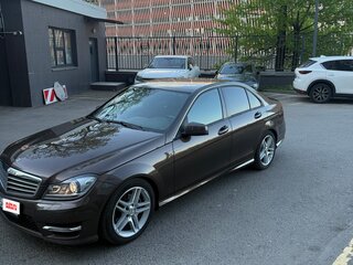 2013 Mercedes-Benz C-Класс 180 III (W204) Рестайлинг, коричневый, 1550000 рублей, вид 2