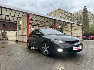 2007 Honda Civic VIII, чёрный, 380000 рублей, вид 2