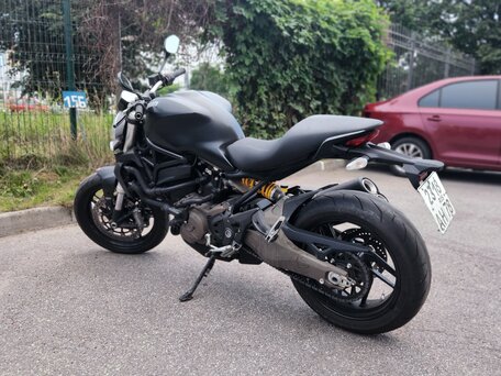 2014 Ducati Monster 821, чёрный, 780000 рублей, вид 4