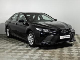 2019 Toyota Camry VIII (XV70), чёрный, 1929700 рублей, вид 3