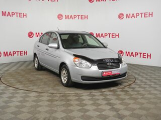 2006 Hyundai Verna II, серебристый, 345000 рублей, вид 3